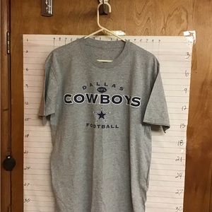 DALLAS COWBOYS NFL Football  short sleeve tee gray (no size tag)